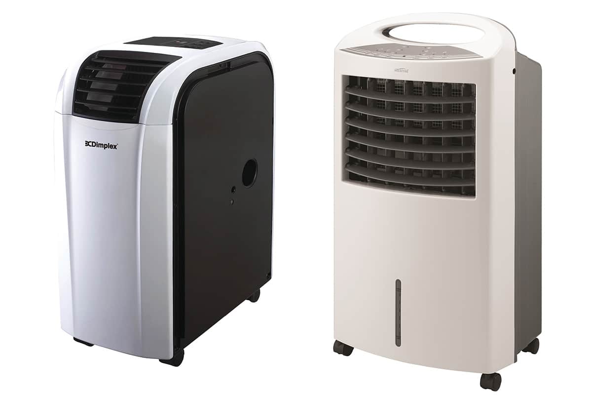 evaporative cooler vs portable air conditioning unit